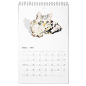 School Calendar : 2026 カレンダー (3月 2027)