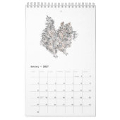 School Calendar : 2026 カレンダー (1月 2027)