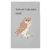 School Calendar : 2026 カレンダー (カバー)