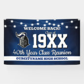 School Colors Class Reunion Welcome Banner 横断幕 (横)