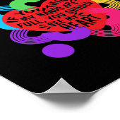 School Counselor Full Heart Appreciation ポスター (角)