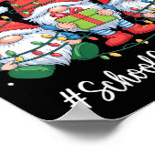 School Counselor Gnome Everything Is Fine Funny Ch ポスター (角)