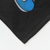 School Crusher Byck To School Cute Gnome Soccer St フリースブランケット (角)