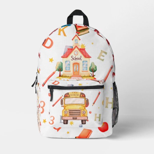 School Days Kids Backpack for Back to School プリントバックパック (正面)