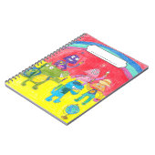"School Friends" 6.5" x 8.75" Classic Notebook ノートブック (左側)