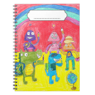 "School Friends" 6.5" x 8.75" Classic Notebook ノートブック