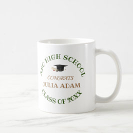 School Graduation Event Celebration Personalized コーヒーマグカップ