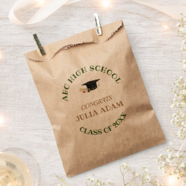 School Graduation Event Celebration Personalized フェイバーバッグ