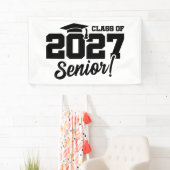 School Graduation Year Pride Senior Class of 2027 横断幕 (インサイチュ)