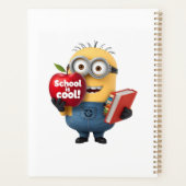School is Cool | Minion with Apple Custom Name  プランナー手帳 (裏面)