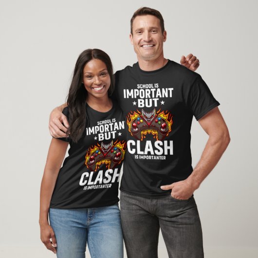 School Is Important But Clash Is Importanter Schoo Tシャツ (ユニセックス)