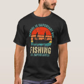 School Is Important But Fishing Is Importanter Boy Tシャツ (正面)