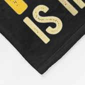 School Is Imrtant But Fishing Is Imrtanter Fish B  フリースブランケット (角)