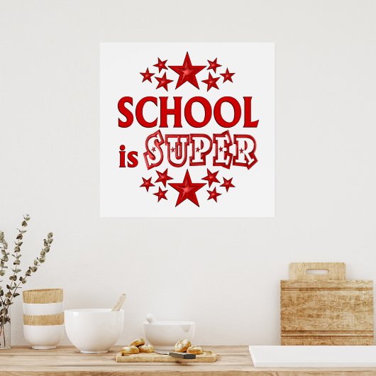 School is Super ポスター (キッチン)