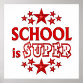 School is Super ポスター (正面)