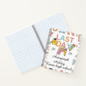 School leaver personalized autographs  ノートブック (内部)