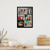 School Leaver Photo Memory Collage class of 2026 ポスター (キッチン)