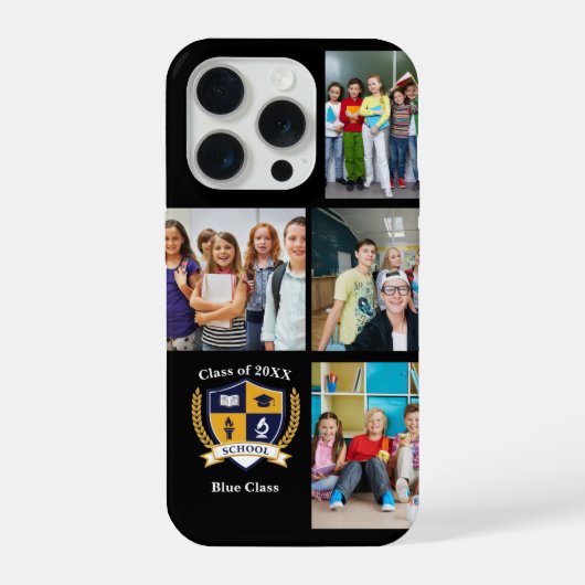 School Leaver Photo Memory Collage class of 2026 iPhoneケース (裏面)