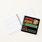School Librarian Pronunciation Funny ノートブック (内部)