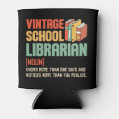 School Librarian Pronunciation Funny 缶クーラー (正面)