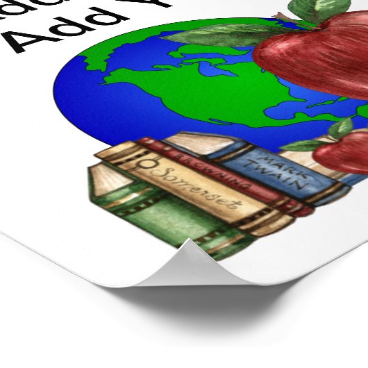 School / Library / Classroom Poster - SRF ポスター (角)