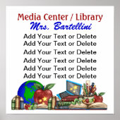 School / Library / Classroom Poster - SRF ポスター (正面)