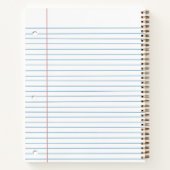 School loose leaf paper ノートブック (裏面)