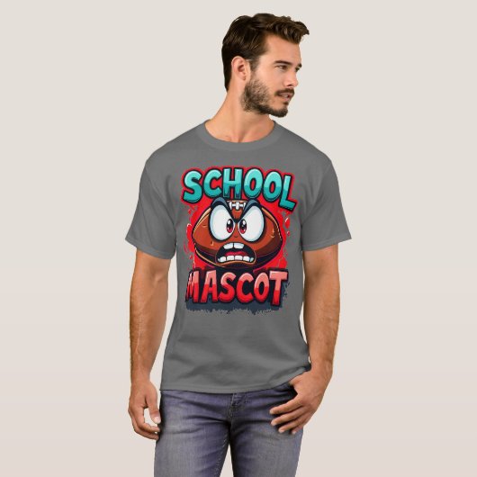 School Mascot Americain Tシャツ (正面フル)