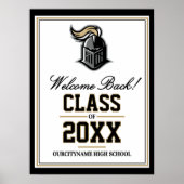 School Mascot Class Reunion Welcome ポスター (正面)