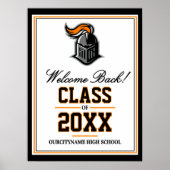 School Mascot Class Reunion Welcome ポスター (正面)