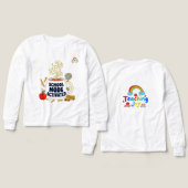 School Mode Activated Back to School student  (デザイン 正面＆背面)