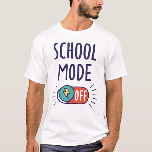 School Mode Off Tシャツ (正面)