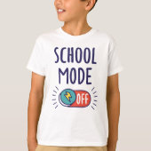 School Mode Off Tシャツ (正面)