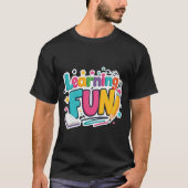 School Mode ON Tシャツ|楽しい新学期のシャツ Tシャツ (正面)