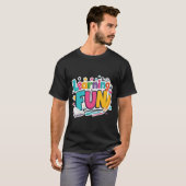 School Mode ON Tシャツ|楽しい新学期のシャツ Tシャツ (正面フル)