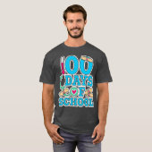 School Nurse 100 Days of School Tシャツ (正面フル)