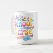 School Nurse Coffee Mug コーヒーマグカップ (正面左)