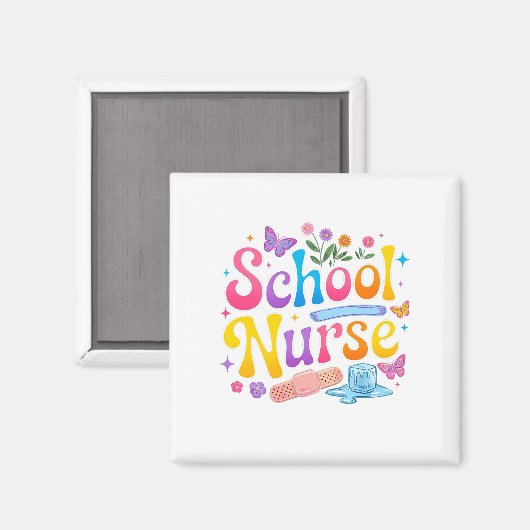 School Nurse Magnet マグネット (正面/裏面)
