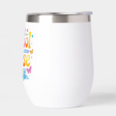 School Nurse Thermal Wine Tumbler (左面)