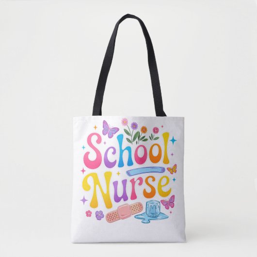 School Nurse Tote Bag トートバッグ (正面)