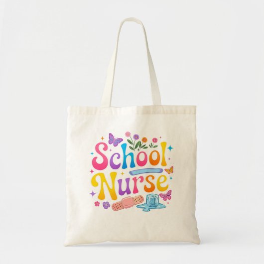 School Nurse Tote Bag トートバッグ (正面)