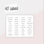 School Organization , School Memory シール