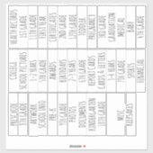 School Organization , School Memory シール (シート)