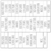 School Organization , School Memory シール (正面)