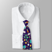 School pattern neck tie ネクタイ (タイ)