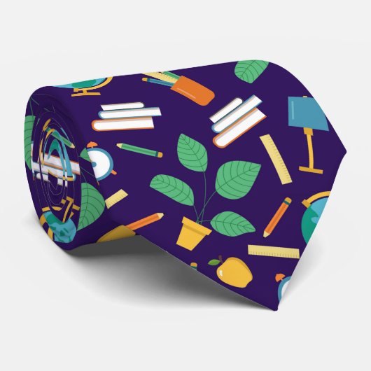 School pattern neck tie ネクタイ (ロール)