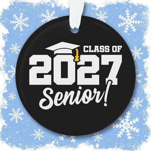 School Pride Graduation Year Senior Class of 2027 オーナメント