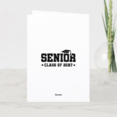 School Pride Graduation Year Senior Class of 2027 カード (裏面)