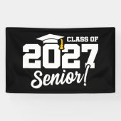 School Pride Graduation Year Senior Class of 2027 横断幕 (横)