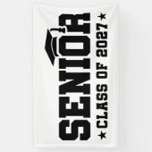 School Pride Graduation Year Senior Class of 2027 横断幕 (縦)